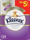 Papier Hygiénique Coussiné X19 + 5 Rouleaux Offerts - Kleenex dans le catalogue Intermarché Hyper