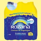 Eau minérale naturelle gazeuse - ROZANA - Super U à Nancy Eau minérale naturelle gazeuse - ROZANA en promo chez Super U Nancy à 0,91 €