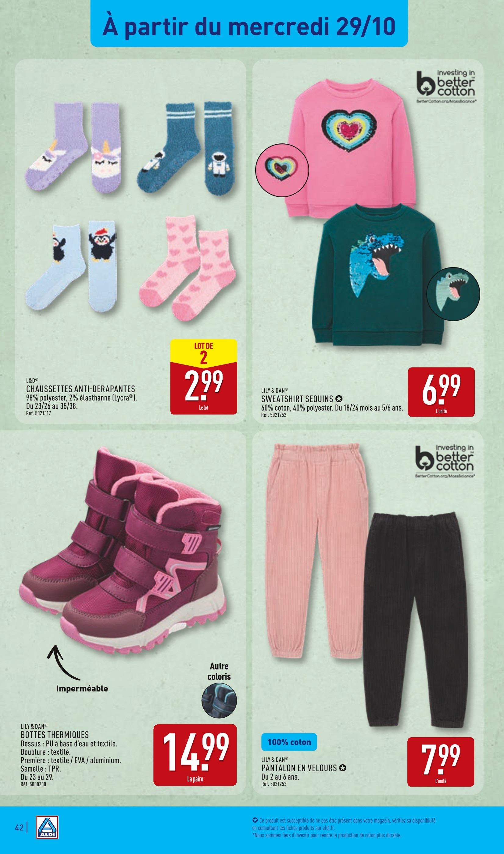 Vêtement Bébé Aldi ᐅ Promos et prix dans le catalogue de la semaine - Main Image