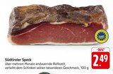Aktuelles Südtiroler Speck Angebot bei E center in Reutlingen ab 2,49 €