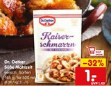 Süße Mahlzeit Kaiserschmarrn von Dr. Oetker im aktuellen Netto Marken-Discount Prospekt für 1,00 €