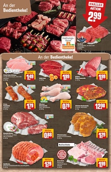 Rindfleisch im aktuellen REWE Prospekt (Mönchengladbach) Rindfleisch im REWE Prospekt "Dein Markt" mit 30 Seiten (Mönchengladbach)