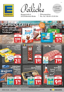 Aktueller EDEKA Prospekt "Aktuelle Angebote" Seite 1 von 24 Seiten für Enger