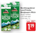 Frische Bergbauern Milch 1,5% Fett Angebote von Berchtesgadener Land bei E center Neu-Ulm für 1,19 €