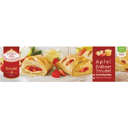 Apfel Erdbeer Strudel