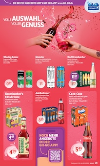 Krombacher im Getränke Hoffmann Prospekt "Aktuelle Angebote" mit 8 Seiten (Bayreuth)
