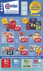 Aktueller combi Supermarkt Prospekt in Schwanewede und Umgebung, "Markt - Angebote" mit 33 Seiten, 17.11.2025 - 22.11.2025