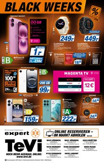 iPhone im expert TeVi Prospekt "Top Angebote" mit 8 Seiten (Nürnberg)