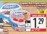 Skyr, Frucht-Quark und weitere Sorten Angebote von Exquisa bei E center Augsburg für 1,29 €