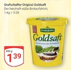 Original Goldsaft Angebote von Grafschafter bei GLOBUS Herne für 1,39 €