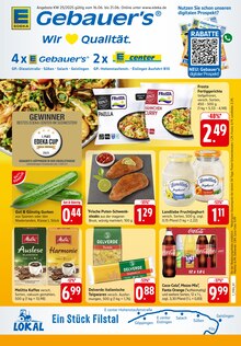 Aktueller EDEKA Prospekt "Aktuelle Angebote" für Göppingen Aktueller EDEKA Prospekt für Göppingen mit Seiten