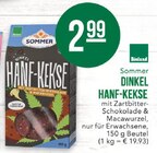 Dinkel Hanf-Kekse im Angebot bei EDEKA in Wesel Dinkel Hanf-Kekse Angebote von Sommer bei EDEKA Wesel für 2,99 €