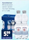 Mineralwasser im Angebot bei Getränkewelt in Gelsenkirchen Mineralwasser Angebote von Gerolsteiner bei Getränkewelt Gelsenkirchen für 5,99 €