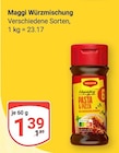 Würzmischung im Angebot bei GLOBUS in Brühl Würzmischung Angebote von Maggi bei GLOBUS Brühl für 1,39 €