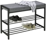 Schuhregal mit Sitzfläche Angebote von CarryHome bei Sparkauf Heilbronn für 29,90 €
