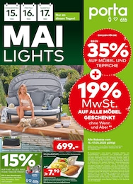 Aktueller porta Möbel Möbel & Einrichtung Prospekt für Waldorf: MAILIGHTS mit 1} Seite, 15.05.2025 - 17.05.2025