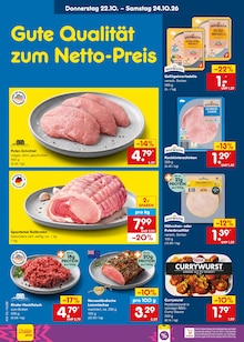 Schweinefilet im Netto Marken-Discount Prospekt "Aktuelle Angebote" mit 70 Seiten (Koblenz)