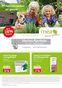 mea - meine apotheke Prospekt für Bad Reichenhall mit 4 Seiten mea - meine apotheke Prospekt für Bad Reichenhall: Unsere Oktober-Angebote, 4 Seiten, 30.9.2021 - 31.10.2021