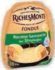 Fondue Pasteurisée Recette Savoyarde - RICHESMONTS en promo chez U Express Fondue Pasteurisée Recette Savoyarde - RICHESMONTS dans le catalogue U Express