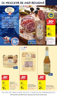 Promotion Saucisson dans le prospectus Carrefour Market, valable du 29/09/2026 au 11/10/2026 Promo Saucisson dans le catalogue Carrefour Market du moment à la page 5