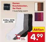 Damen Kuschelsocken 3er Pack Angebote bei Netto Marken-Discount Emden für 4,99 €