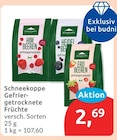 Himbeeren gefriergetrocknet im budni Prospekt Himbeeren gefriergetrocknet von Schneekoppe im aktuellen budni Prospekt für 2,69 €