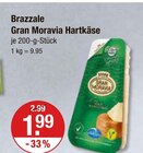 Gran Moravia Hartkäse von Brazzale im aktuellen V-Markt Prospekt für 1,99 €