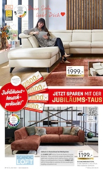 Sofa im aktuellen Multipolster Prospekt (Fürth) Sofa im Multipolster Prospekt "JUBILÄUMS-ENDSPURT" mit 26 Seiten (Fürth)