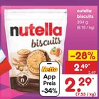 biscuits im Angebot bei Netto Marken-Discount in Aschaffenburg biscuits Angebote von nutella bei Netto Marken-Discount Aschaffenburg für 2,29 €