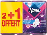 Protections féminines goodnight - Nana en promo chez Colruyt Protections féminines goodnight - Nana dans le catalogue Colruyt