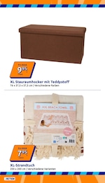Action Handtuch im Prospekt 