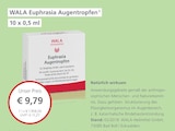 Euphrasia Augentropfen bei Rhein Apotheke Lichtenau im Lichtenau Prospekt für 9,79 €