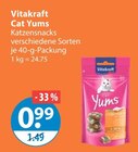 Cat Yums von Vitakraft im aktuellen V-Markt Prospekt für 0,99 €