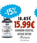 Charbon Végétal Activé Détox - Nutrivie dans le catalogue Naturalia