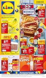 Catalogue Supermarchés Lidl en cours à Cours et alentours, "Vos soirées foot", 61 pages, 26/06/2024 - 02/07/2024