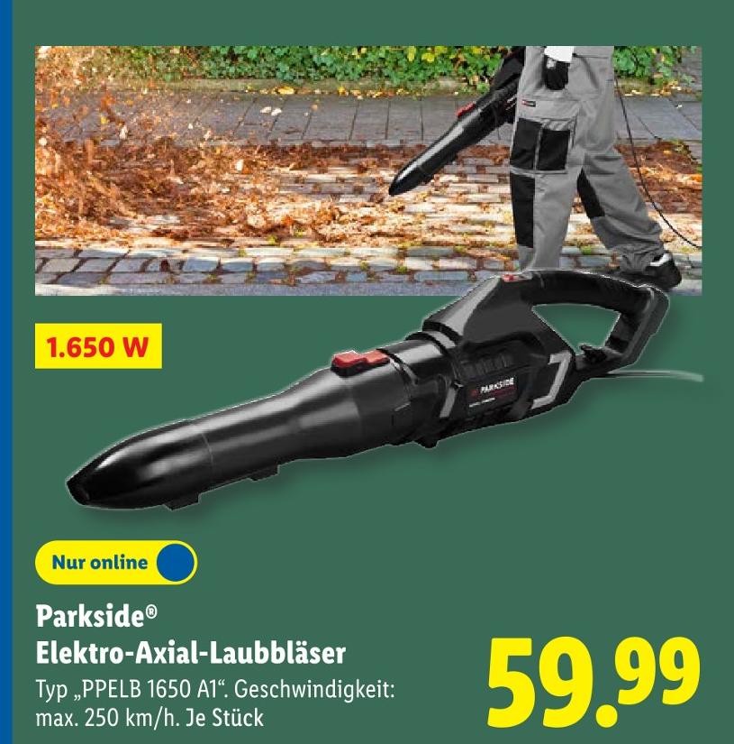 Elektro-Axial-Laubbläser