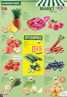 Äpfel im aktuellen K+K - Klaas & Kock Prospekt (Essen) Äpfel im K+K - Klaas & Kock Prospekt "Wenn Lebensmittel, dann K+K" mit 12 Seiten (Essen)