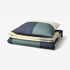 Bettwäsche-Set, 2-teilig grün/bunt 140x200/80x80 cm Angebote von BRUNKRISSLA bei IKEA Schwerin für 14,99 €