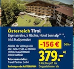 Aktuelles Hotel Sonnalp Angebot bei Lidl in Bonn ab 379,00 €