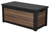 Coffre de jardin en polypropylène 630 L Signature Walnut - Keter en promo chez Castorama Coffre de jardin en polypropylène 630 L Signature Walnut - Keter dans le catalogue Castorama