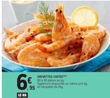 Crevettes cuites dans le catalogue E.Leclerc