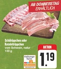 Aktuelles Schälrippchen oder Kotelettrippen Angebot bei EDEKA in Würzburg ab 1,19 €