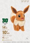 Peluche Evoli 20 cm - POKEMON en promo à 10,43 € chez Intermarché Super Peluche Evoli 20 cm - POKEMON dans le catalogue Intermarché Super