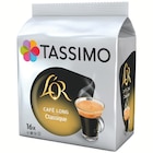 Dosettes de café tassimo - L'OR - Supermarchés Match à Nancy Dosettes de café tassimo - L'OR en promo chez Supermarchés Match Nancy à 7,39 €