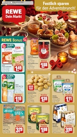 Aktueller REWE Prospekt mit Schinken, "Dein Markt", Seite 1