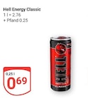 Aktuelles Hell Energy Classic Angebot bei GLOBUS in Worms ab 0,69 €