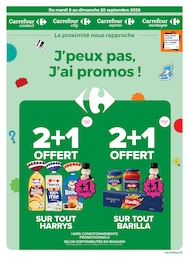 Prospectus Supermarchés Carrefour Proximité en cours, J'peux pas, J'ai promos !, 35 pages, 08/09/2026 - 20/09/2026 Catalogue Supermarchés Carrefour Proximité en cours à Bergerac et alentours, J'peux pas, J'ai promos !, 35 pages, 08/09/2026 - 20/09/2026