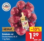 Netto Marken-Discount Ribnitz-Damgarten - Zwiebeln rot Angebot im Prospekt Zwiebeln rot bei Netto Marken-Discount im Ribnitz-Damgarten Prospekt für 1,29 €