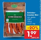 Aktuelle Mettwurst Angebote bei Netto Marken-Discount in Hamburg Aktuelles Schinkenknacker Mini Angebot bei Netto Marken-Discount in Hamburg ab 1,99 €