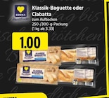 Klassik-Baguette bei EDEKA im Prospekt "" für 1,00 €